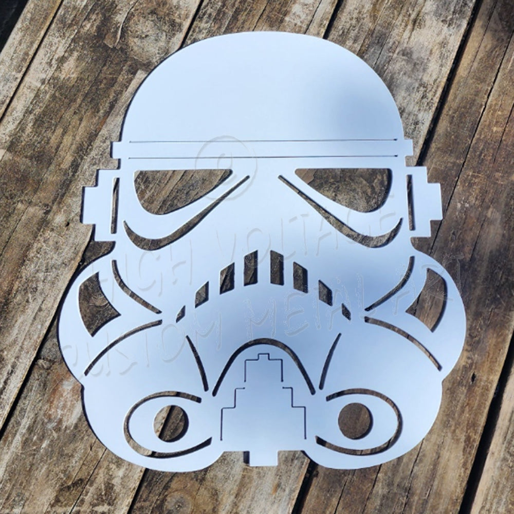 Storm Trooper Steel Art High Voltage Custom Metal Art