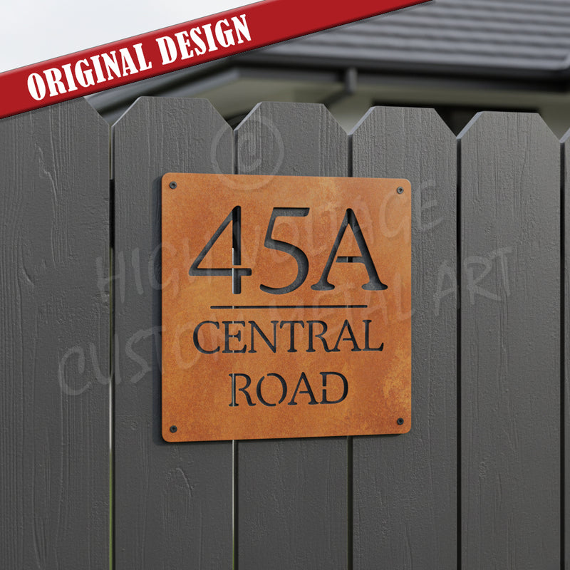 square street sign