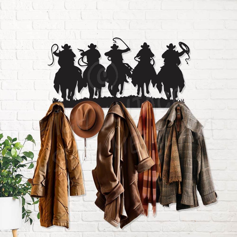 cowboy coat rack