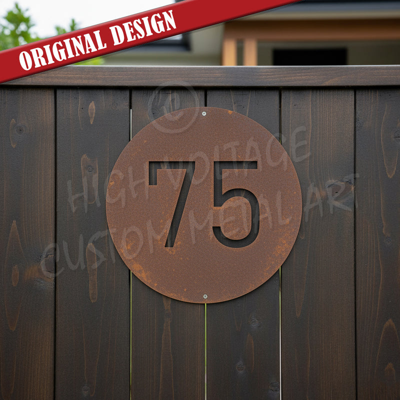 custom street number