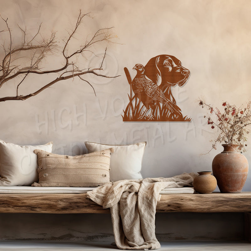 dog & pheasant