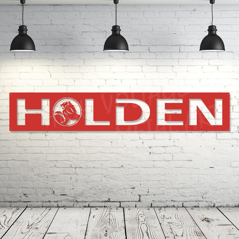 Holden Logo Steel Wall Art