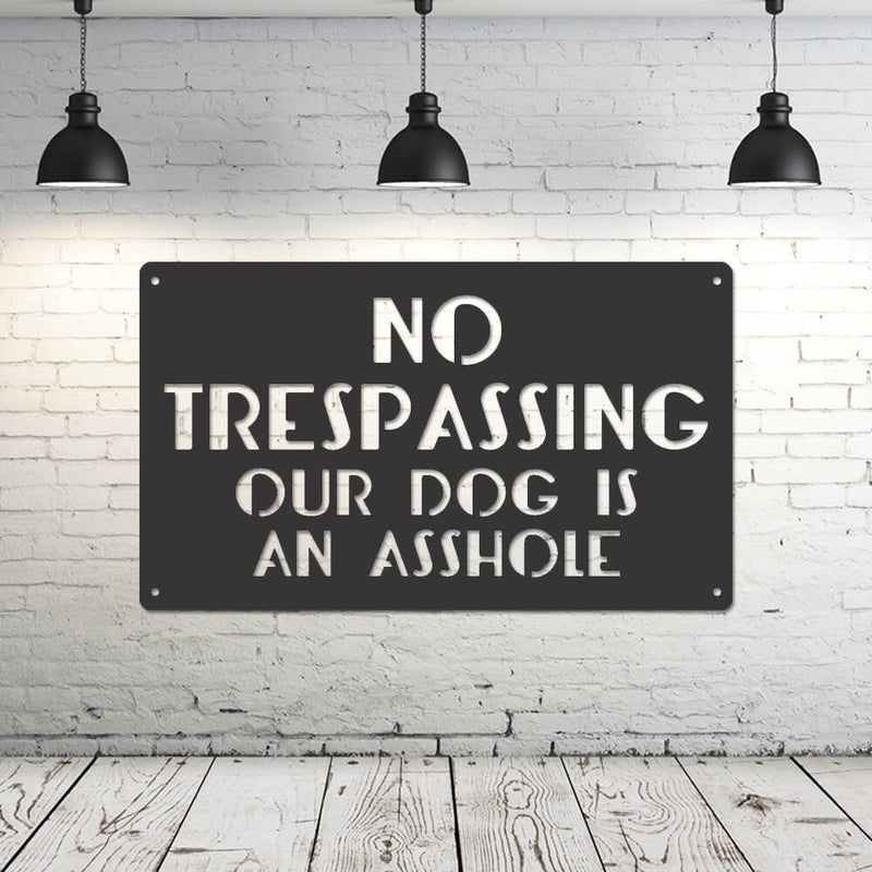 no trespassing