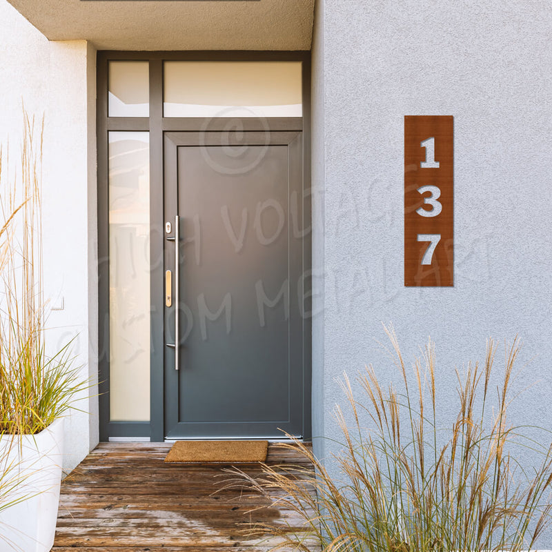 street number panel