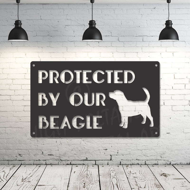 protected by our.... customised signs