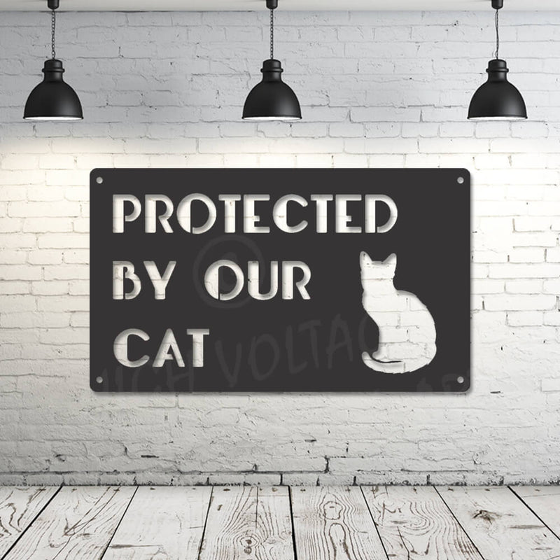 protected by our.... customised signs