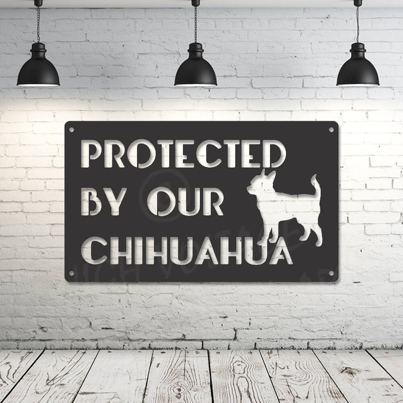 protected by our.... customised signs