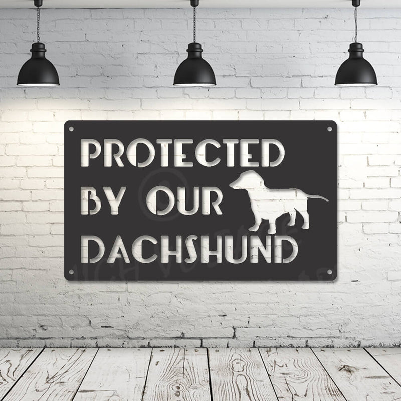 protected by our.... customised signs