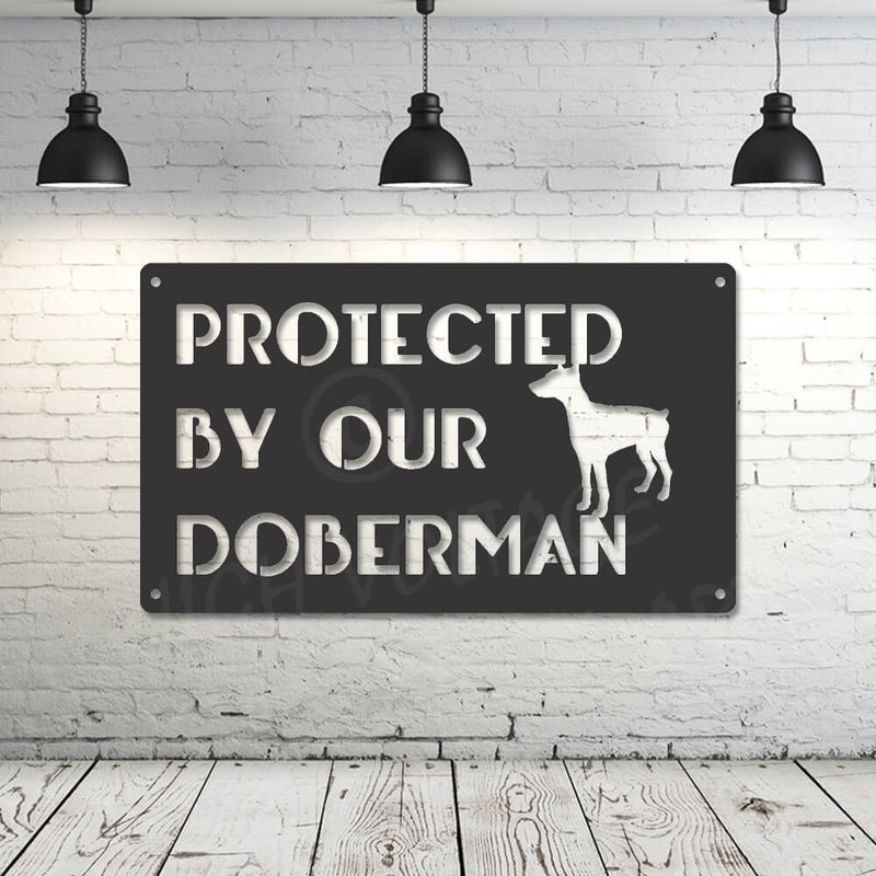 protected by our.... customised signs