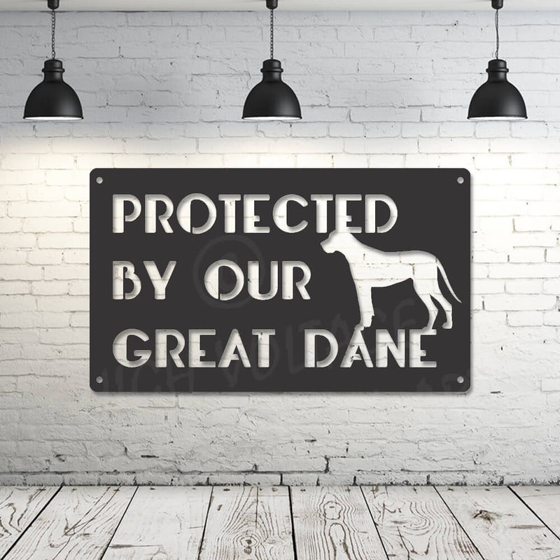 protected by our.... customised signs