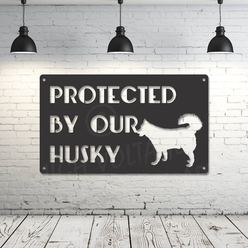 protected by our.... customised signs
