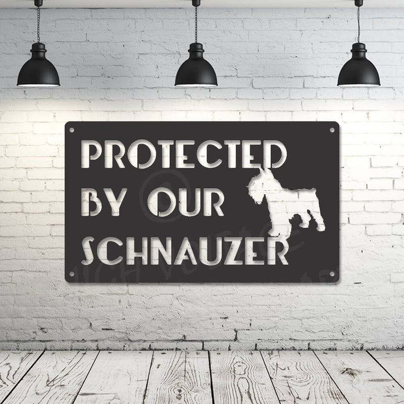 protected by our.... customised signs
