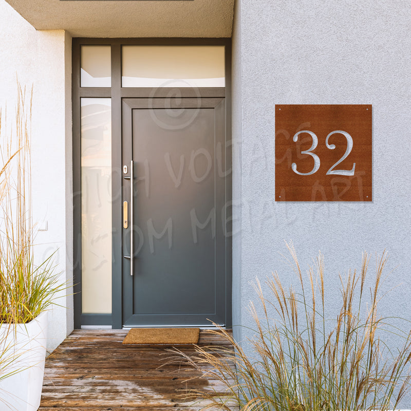 square street number