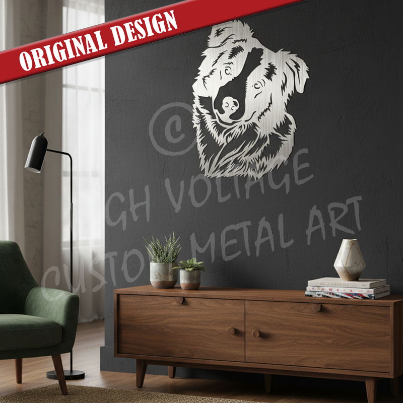 border collie portrait