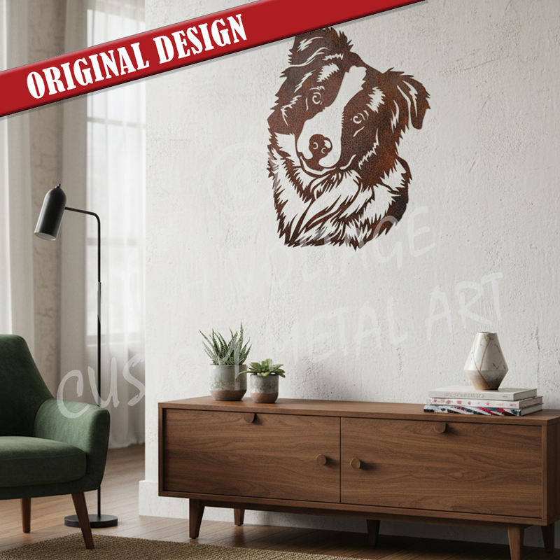 border collie portrait