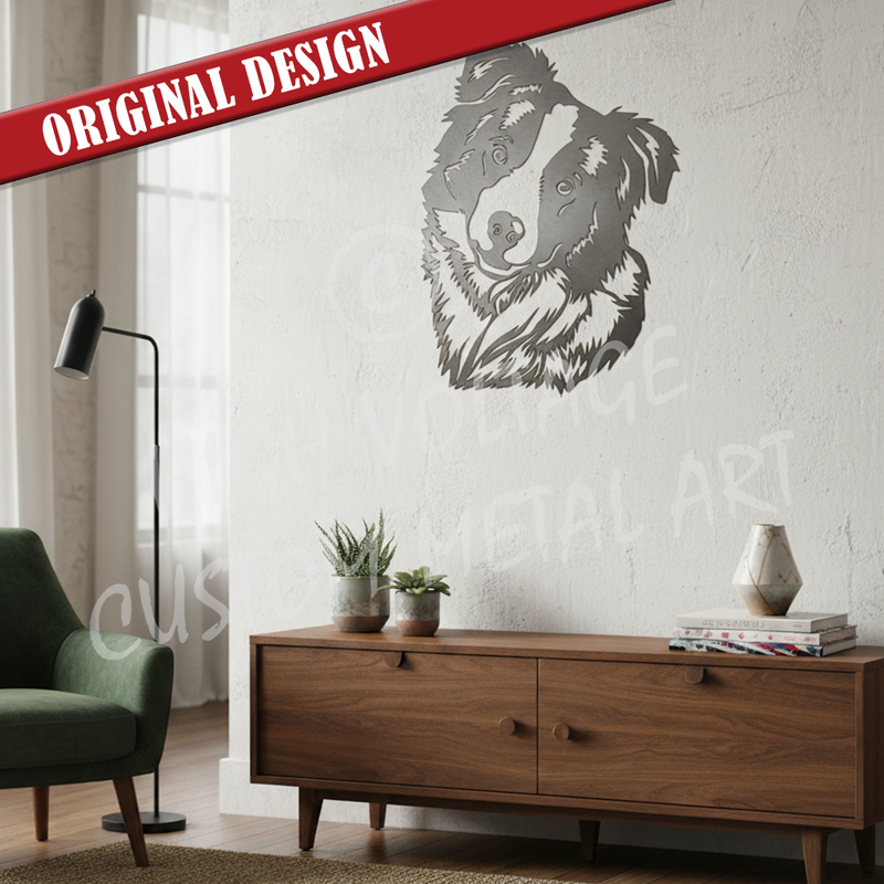 border collie portrait