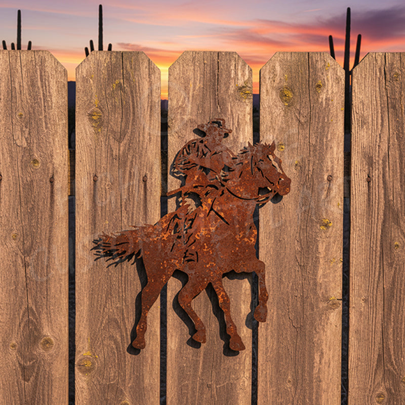 cowboy & horse