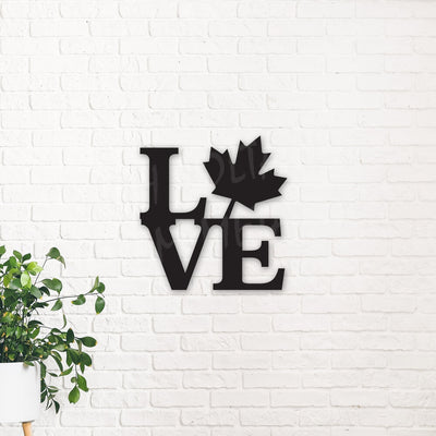 Love With Maple Leaf