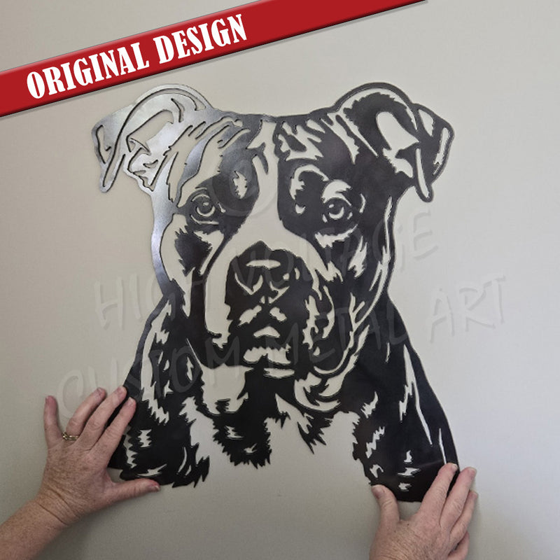 staffie portrait