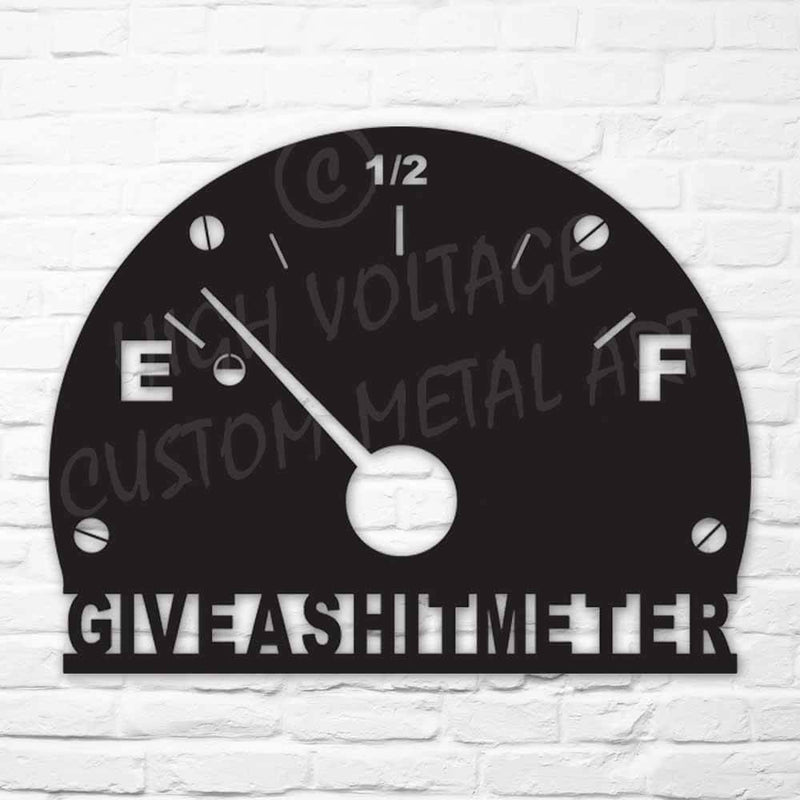 Give A Shit Meter Script