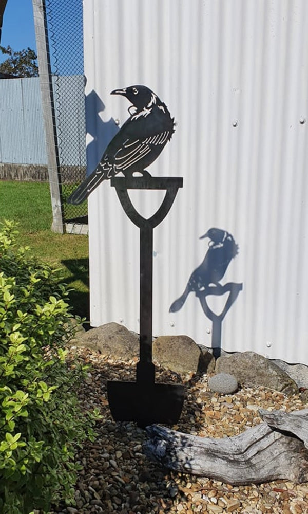 Tui On Spade Garden Stake Birds